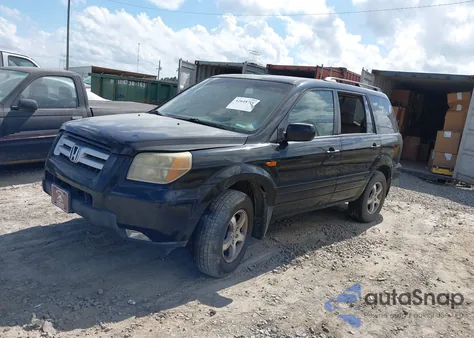 2006 Honda Pilot Ex-L из США, поврежденный, VIN 2HKYF18696H560224